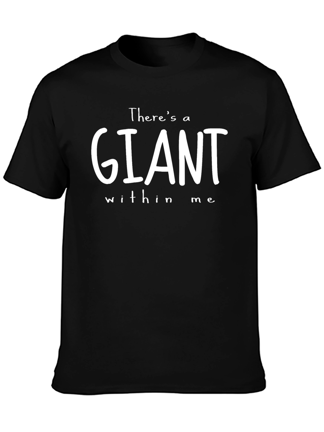 Giant Within Me Graphic T-Shirt - Black
