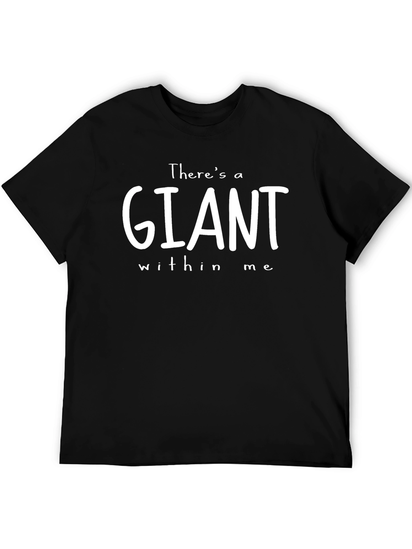 Giant Within Me Graphic T-Shirt - Black