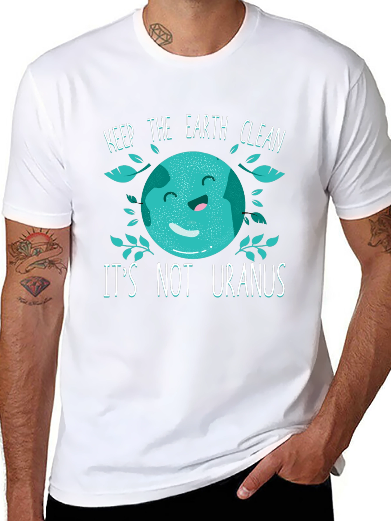 Keep Earth Clean T-Shirt - Environmental Awareness Tee
