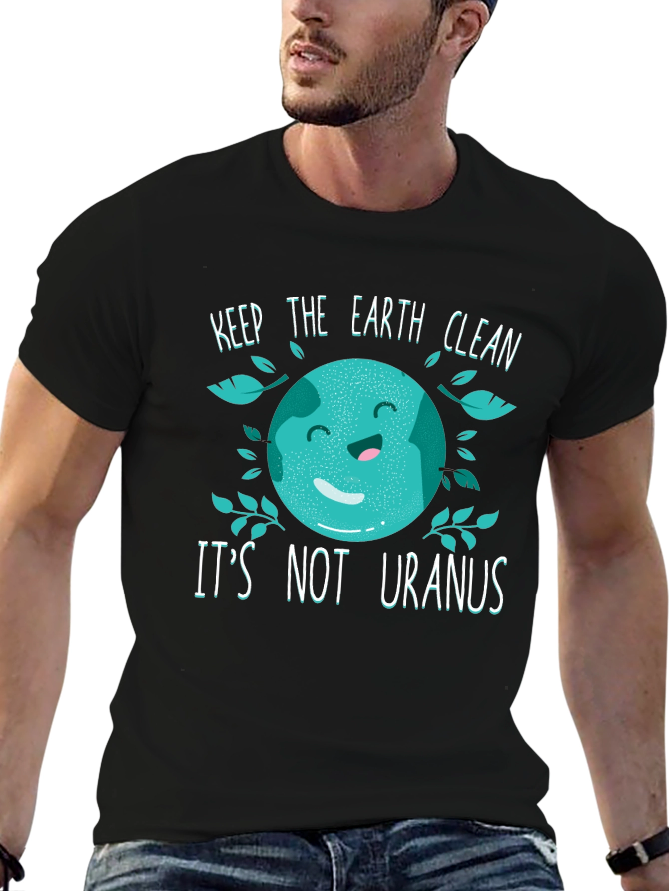 Keep Earth Clean T-Shirt - Environmental Awareness Tee