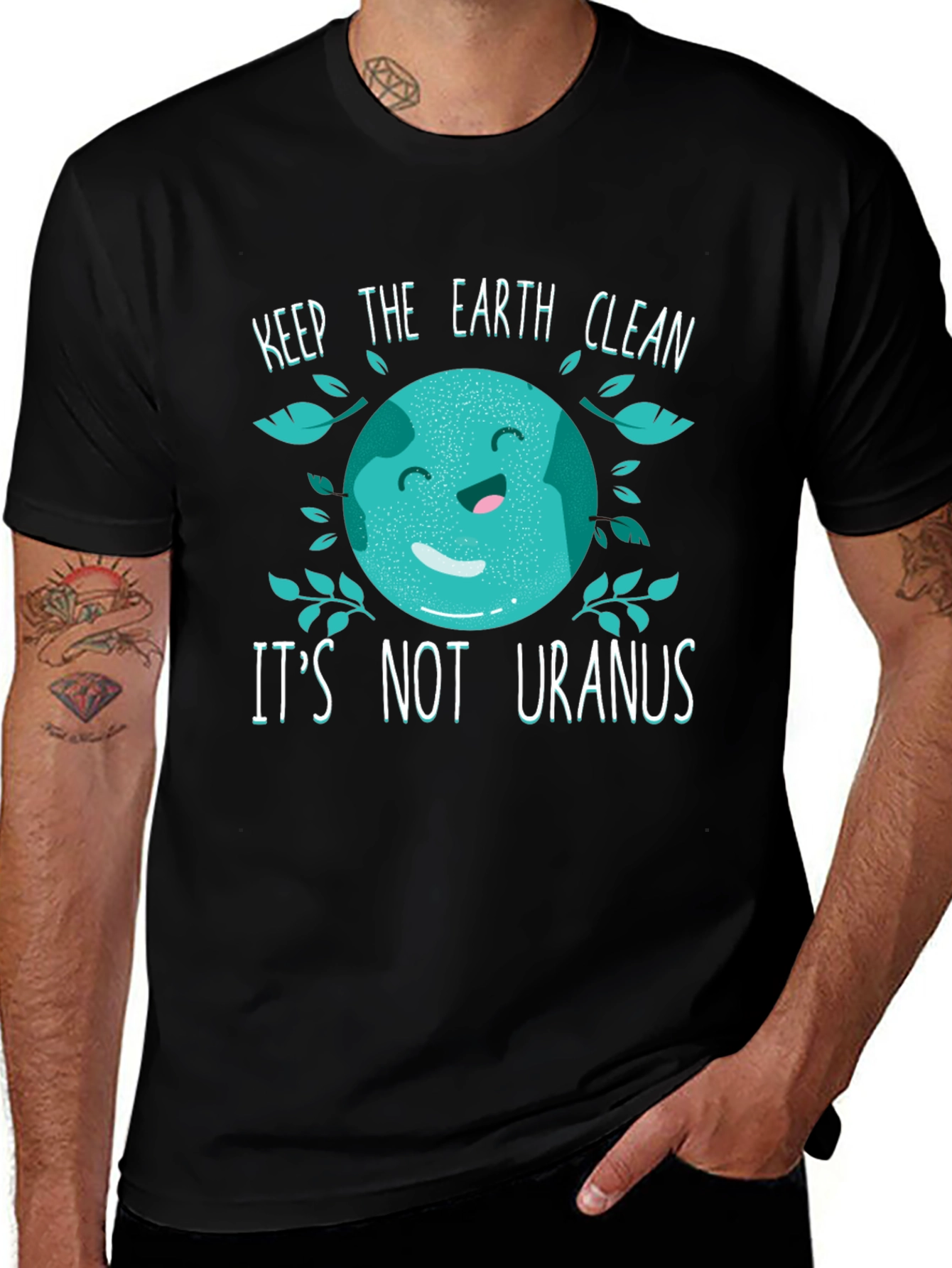 Keep Earth Clean T-Shirt - Environmental Awareness Tee