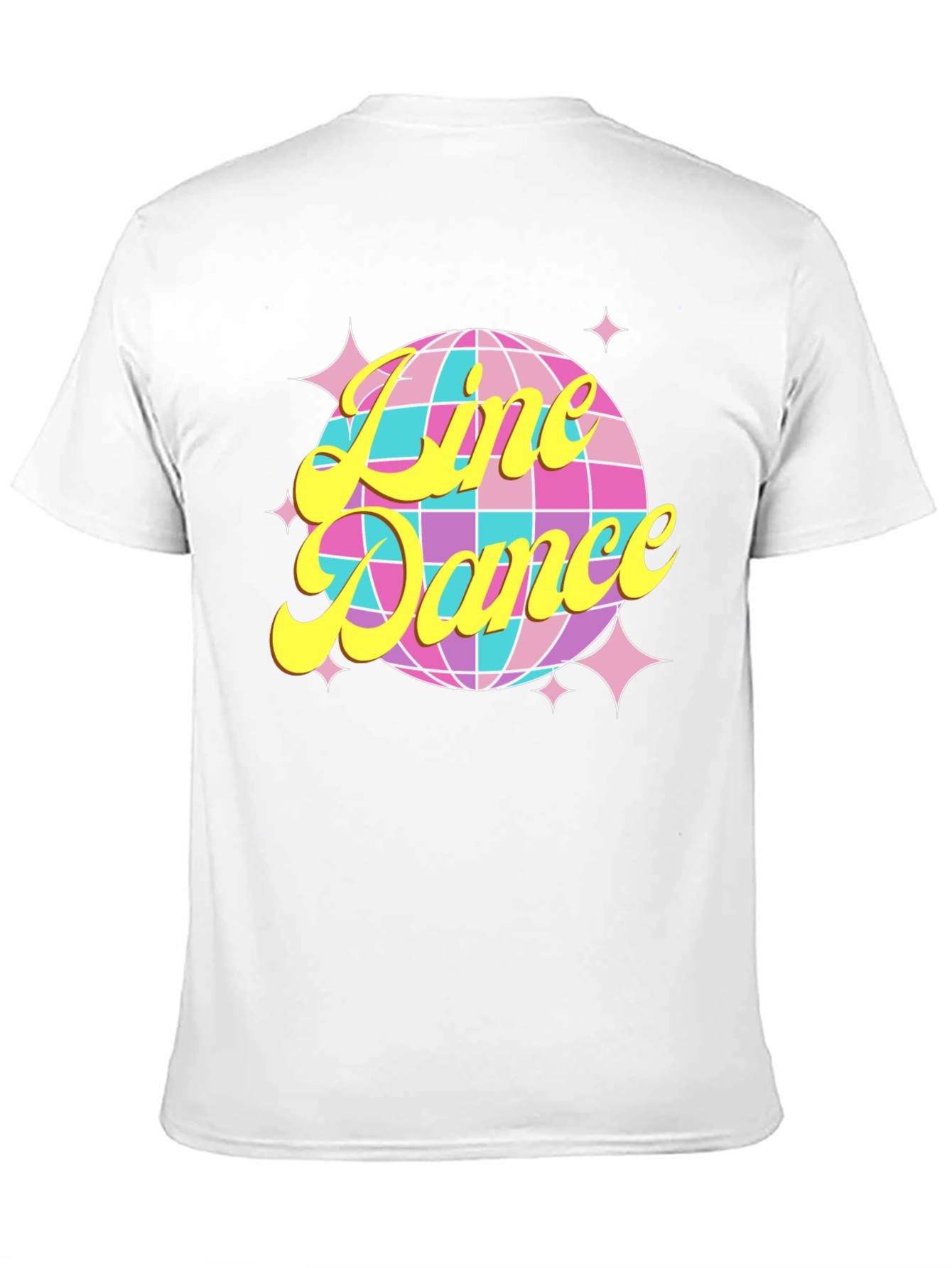 Retro Line Dance Disco Ball T-Shirt