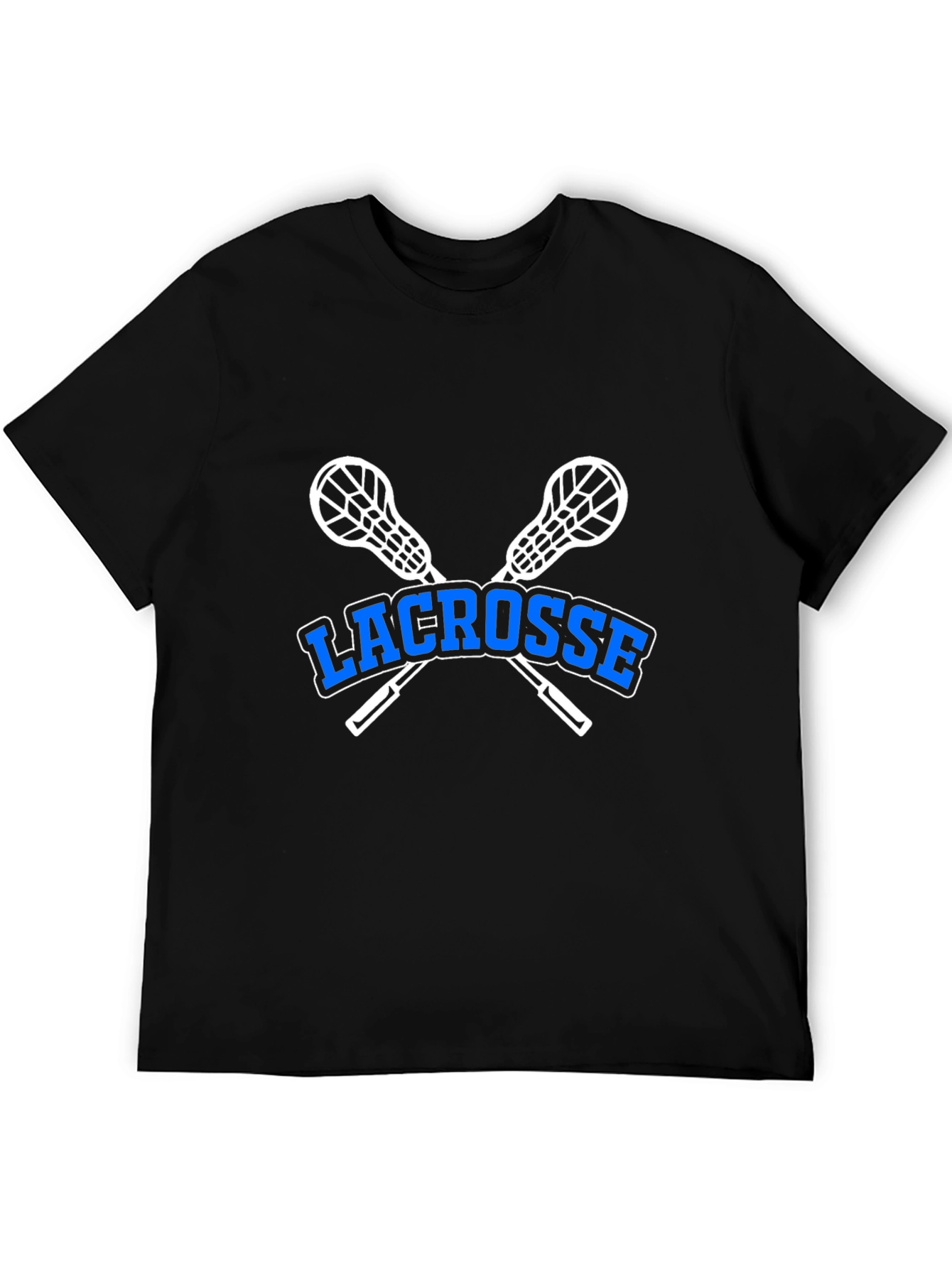 Lacrosse T-Shirt - Crossed Sticks Graphic