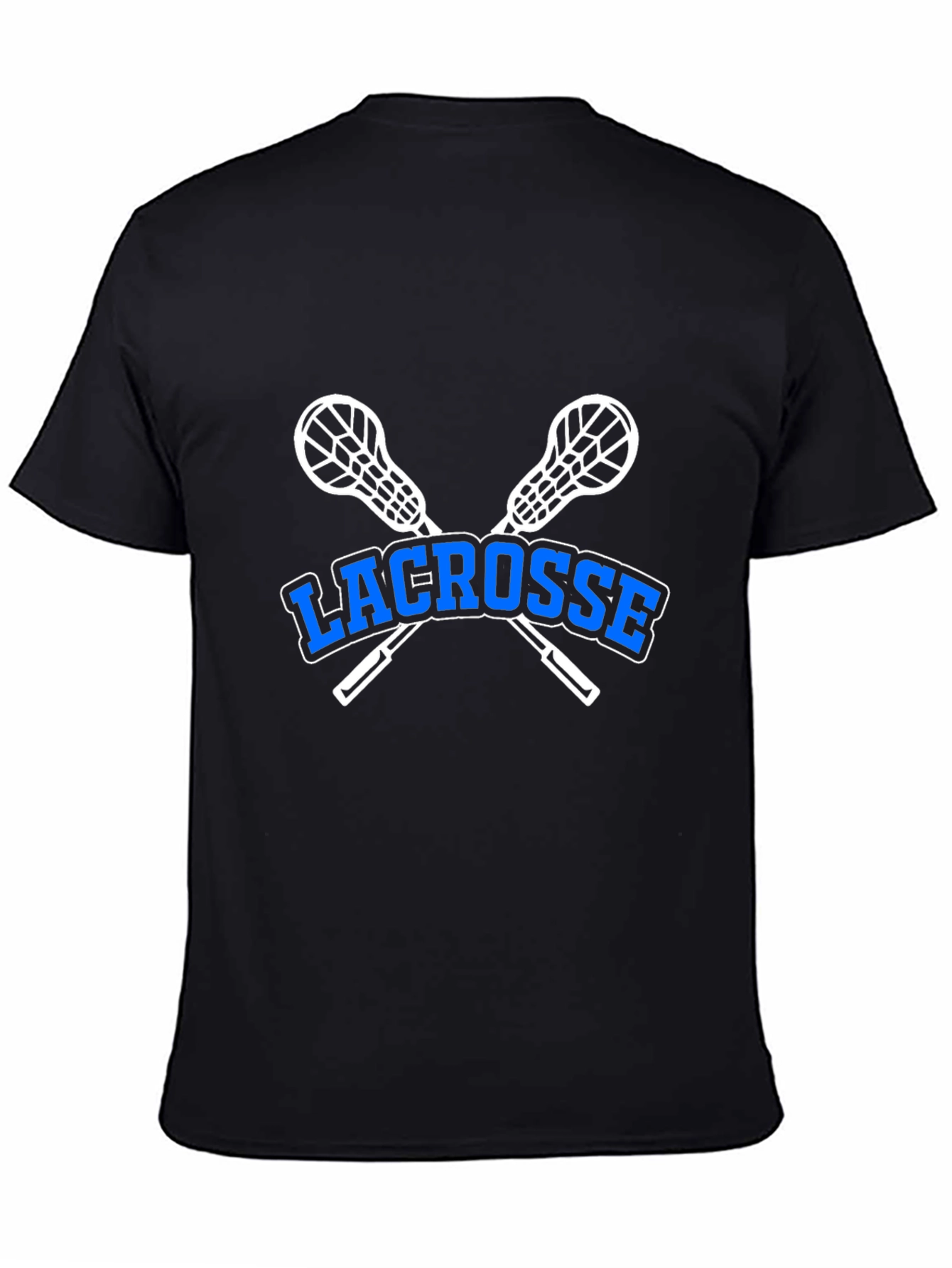 Lacrosse T-Shirt - Crossed Sticks Graphic