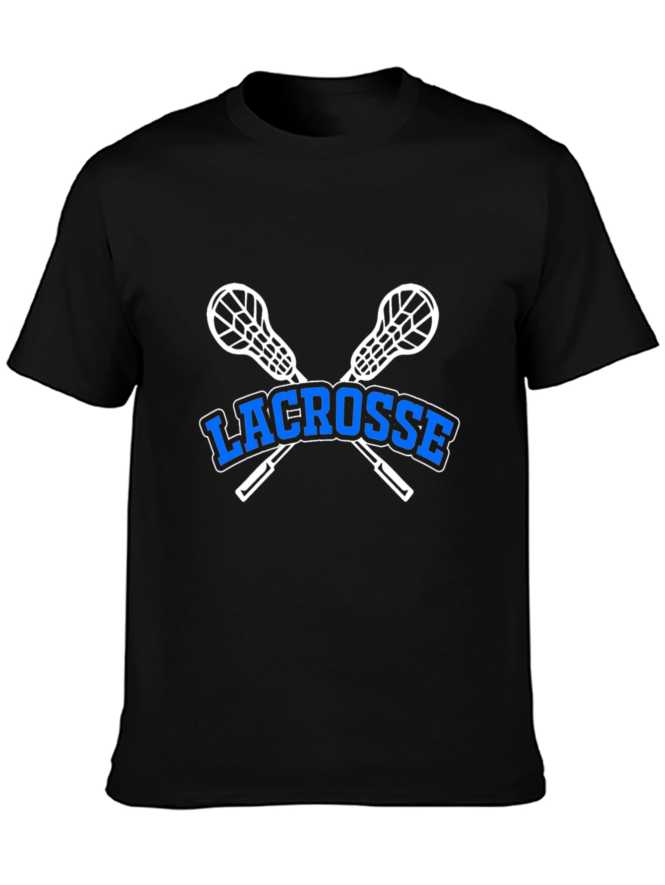Lacrosse T-Shirt - Crossed Sticks Graphic