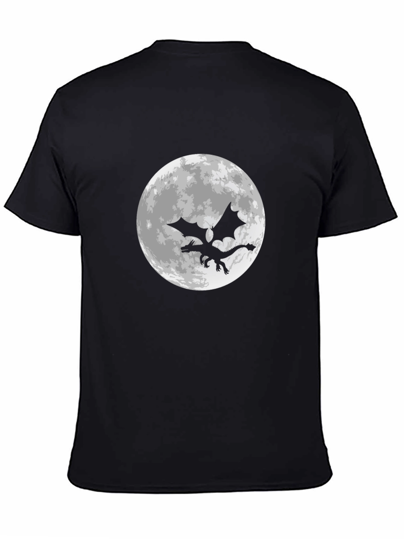 Dragon Moon Black T-Shirt