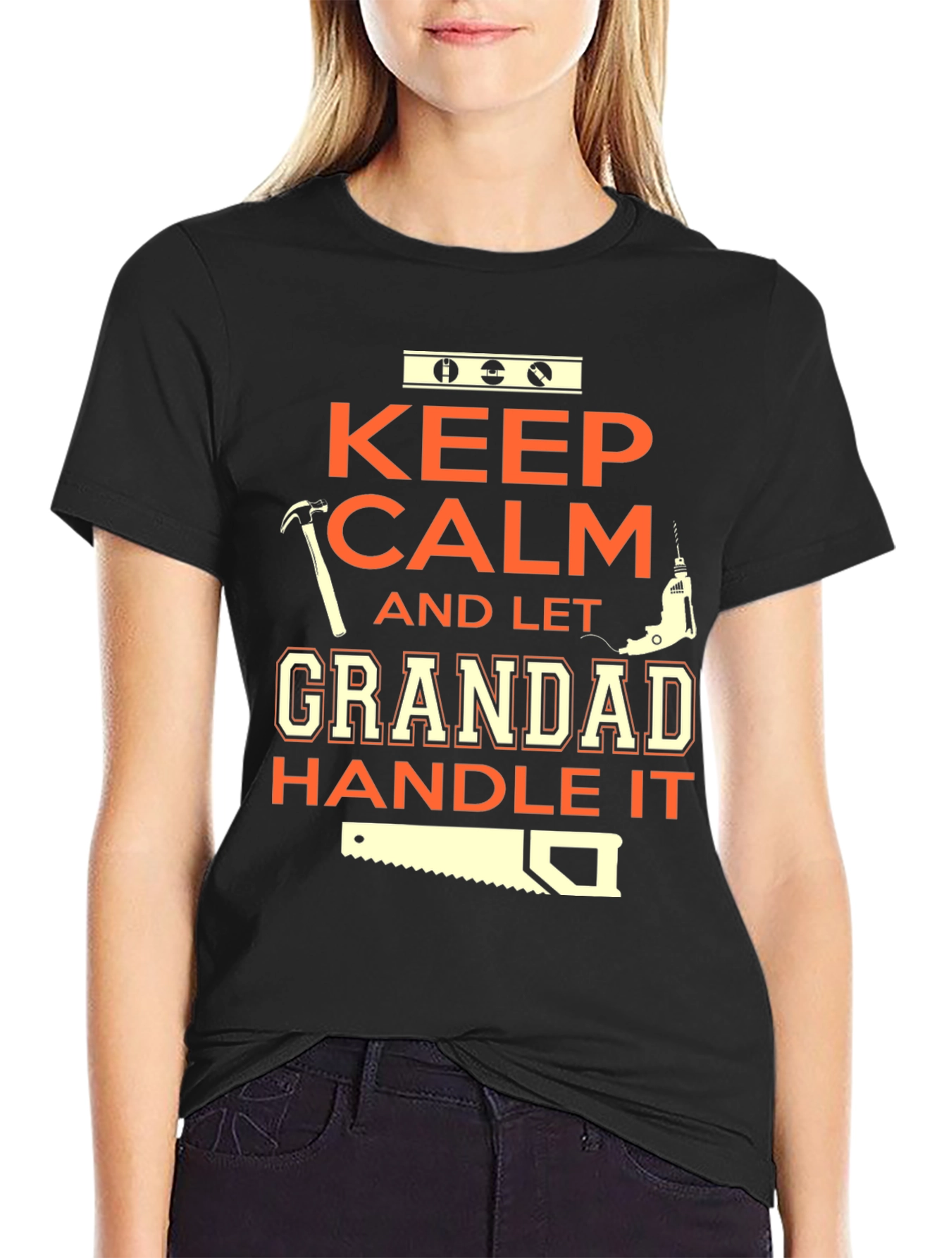 Grandad Handle It T-Shirt | Mens Novelty Graphic Tee