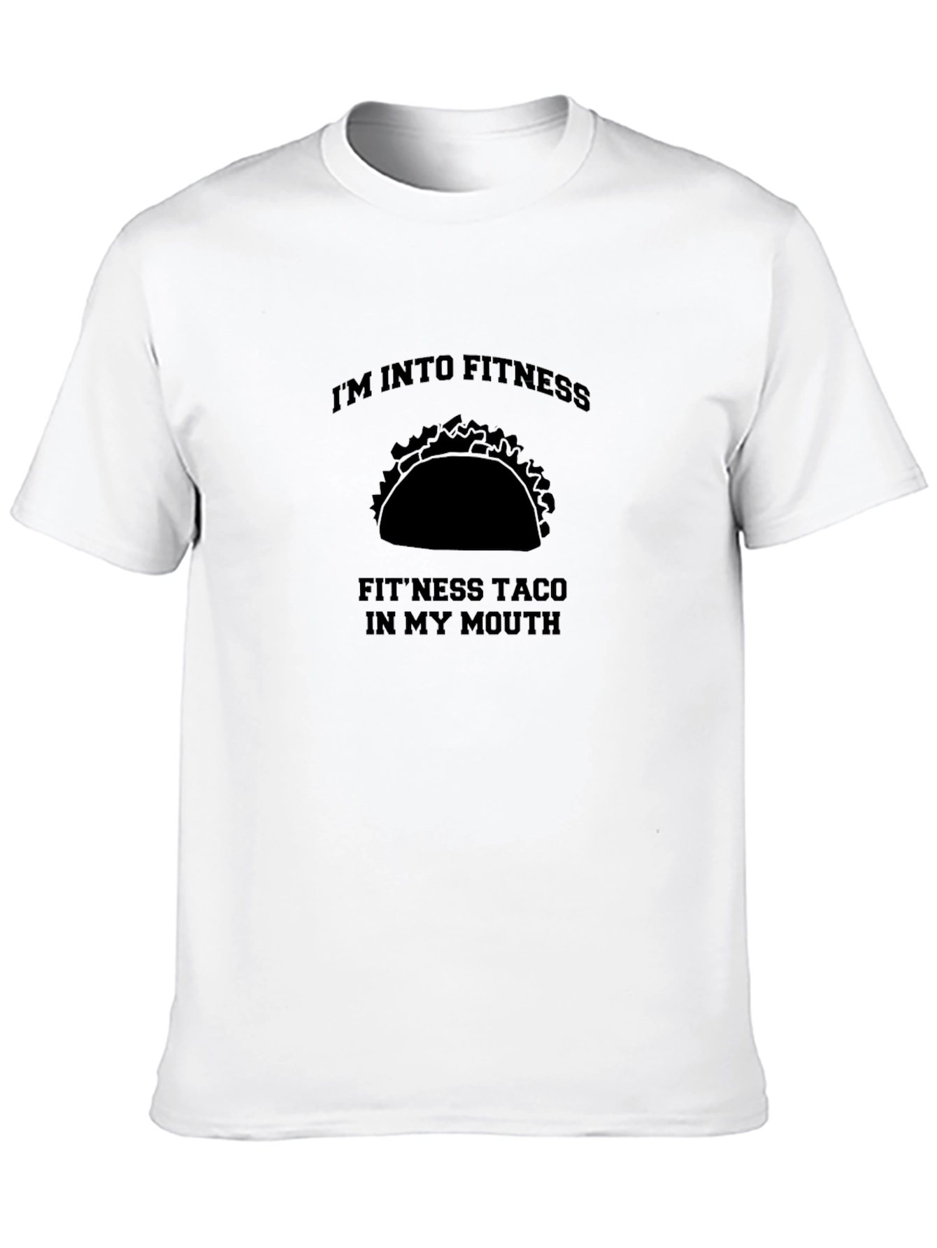 Fitness Taco T-Shirt: Funny Workout Tee