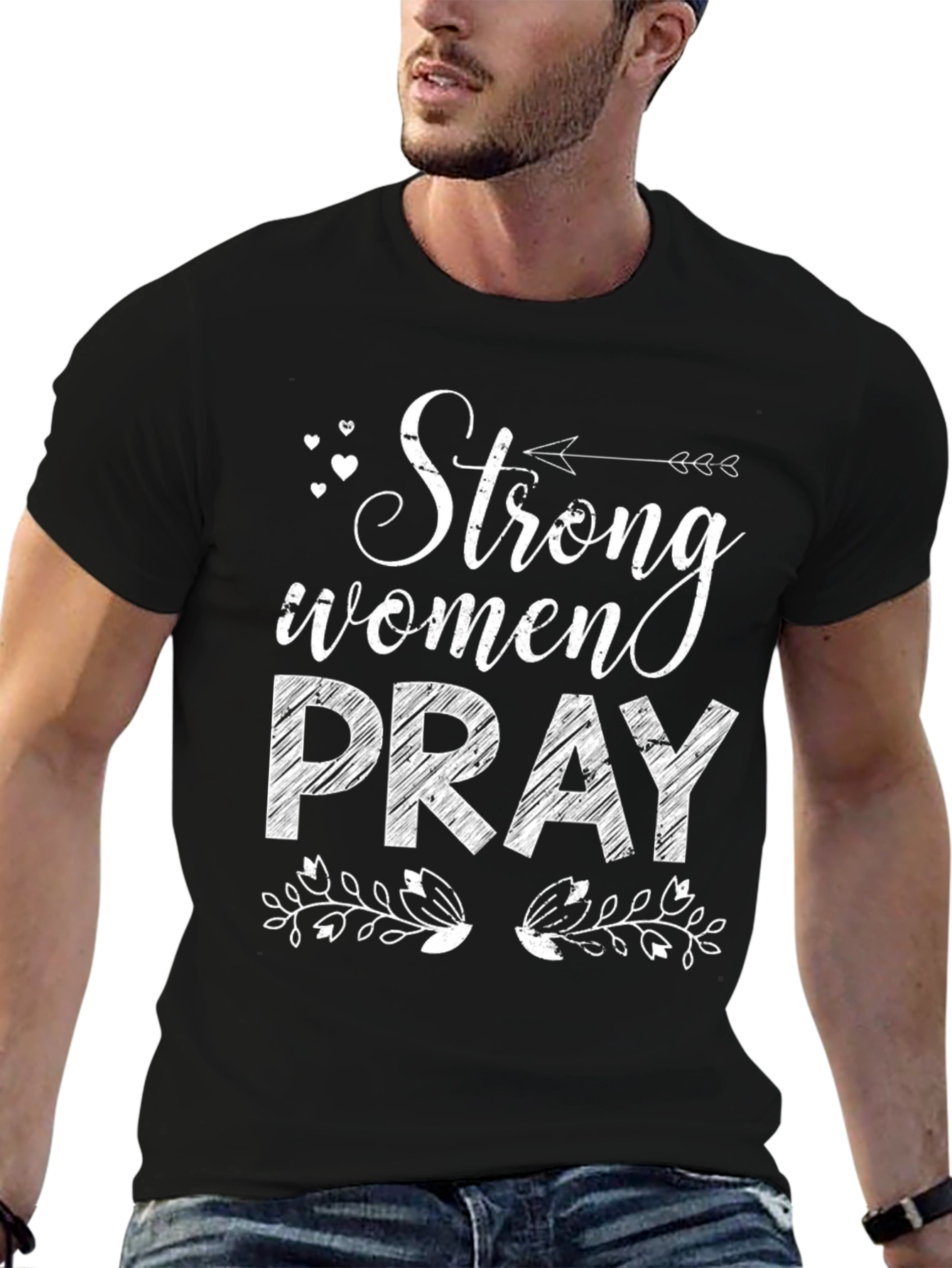 Strong Women Pray Graphic Tee