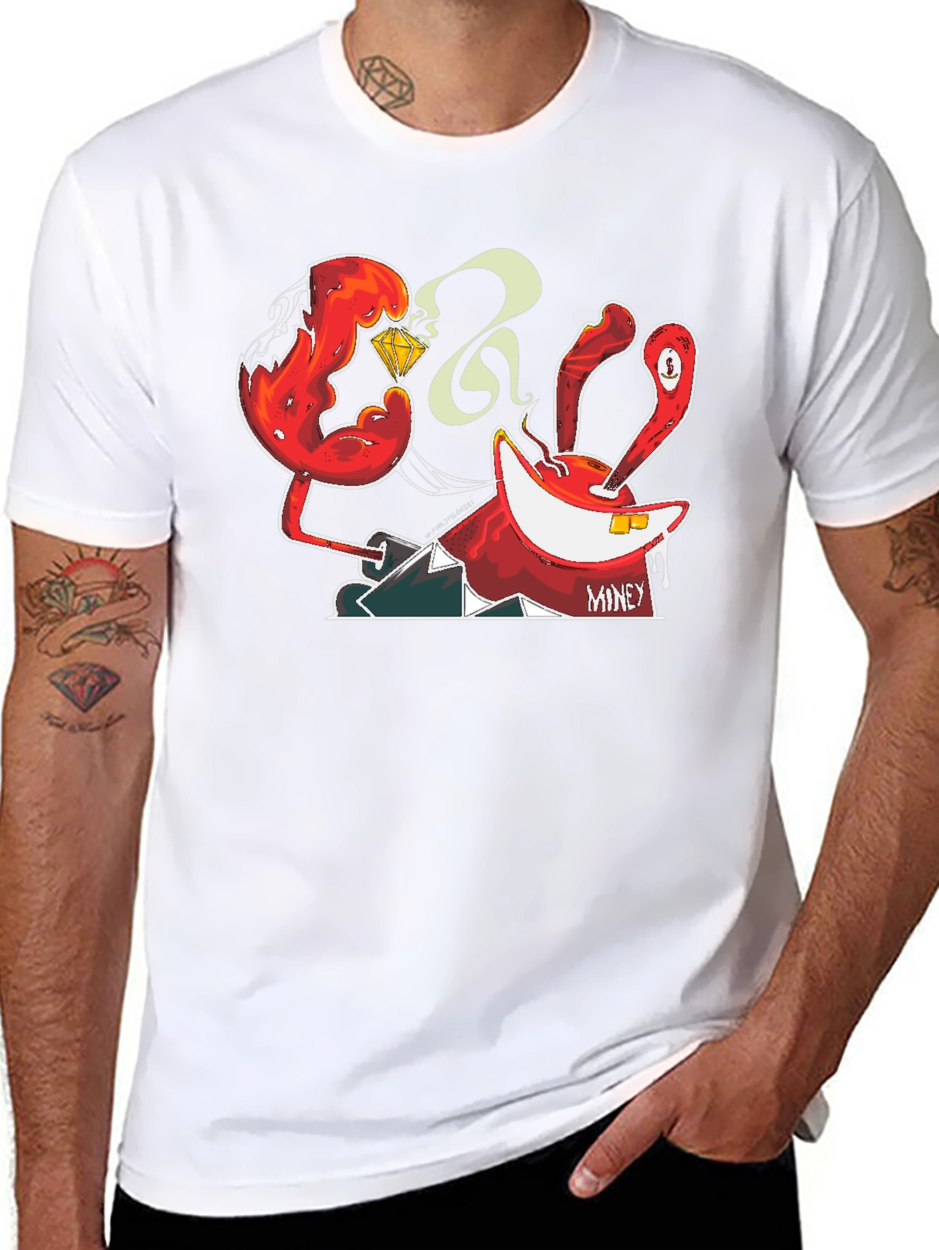 Mr. Krabs Money Graphic T-Shirt