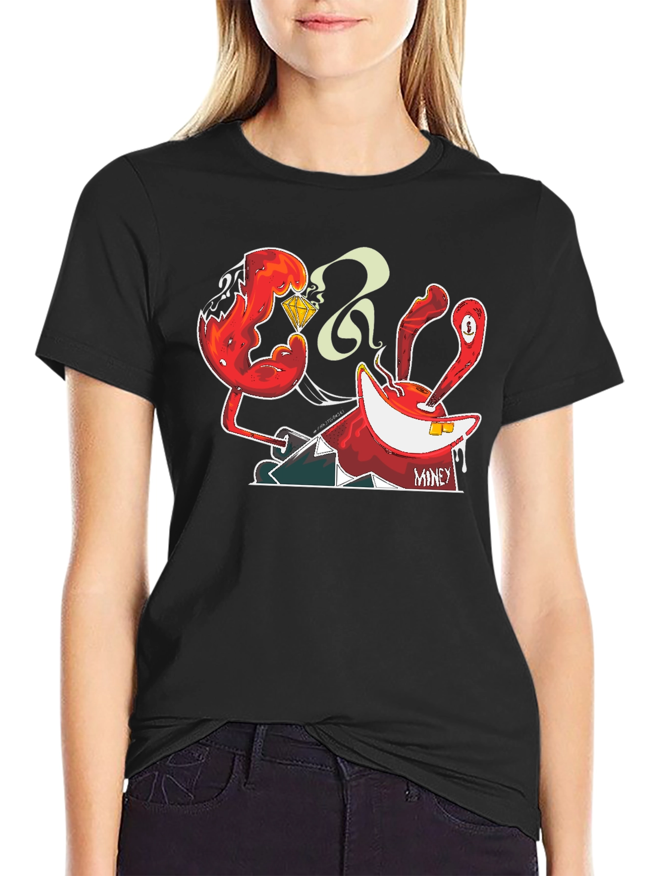 Mr. Krabs Money Graphic T-Shirt