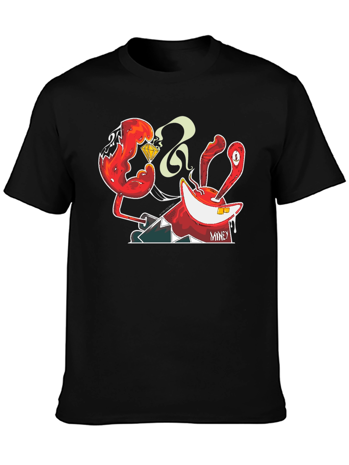 Mr. Krabs Money Graphic T-Shirt
