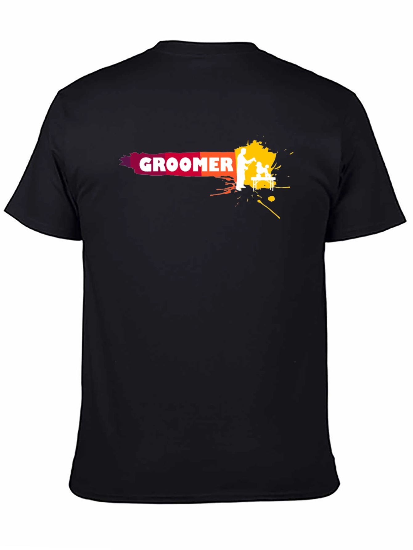 Groomer Graphic Tee - Unique Artistic Design