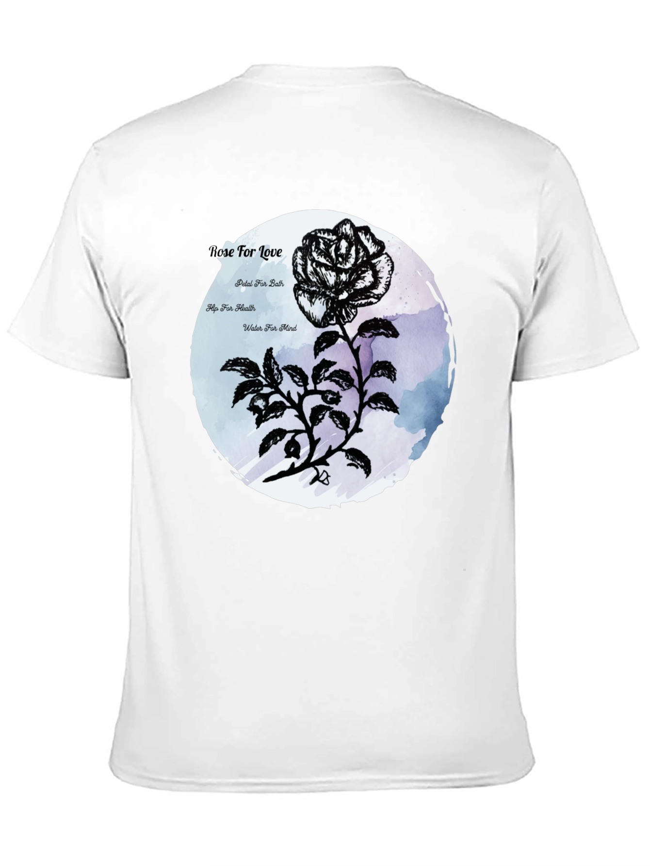 Rose For Love Graphic T-Shirt