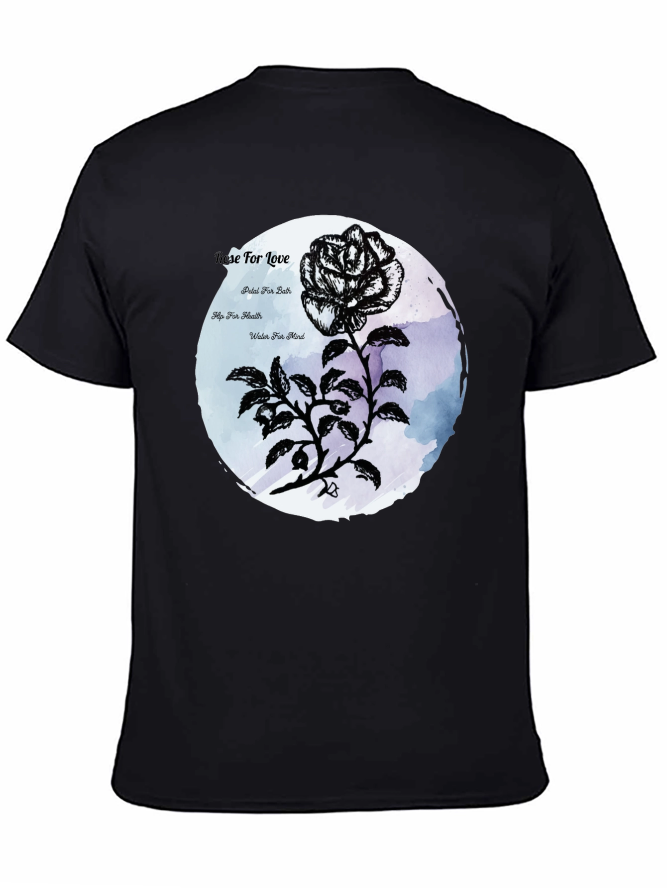 Rose For Love Graphic T-Shirt