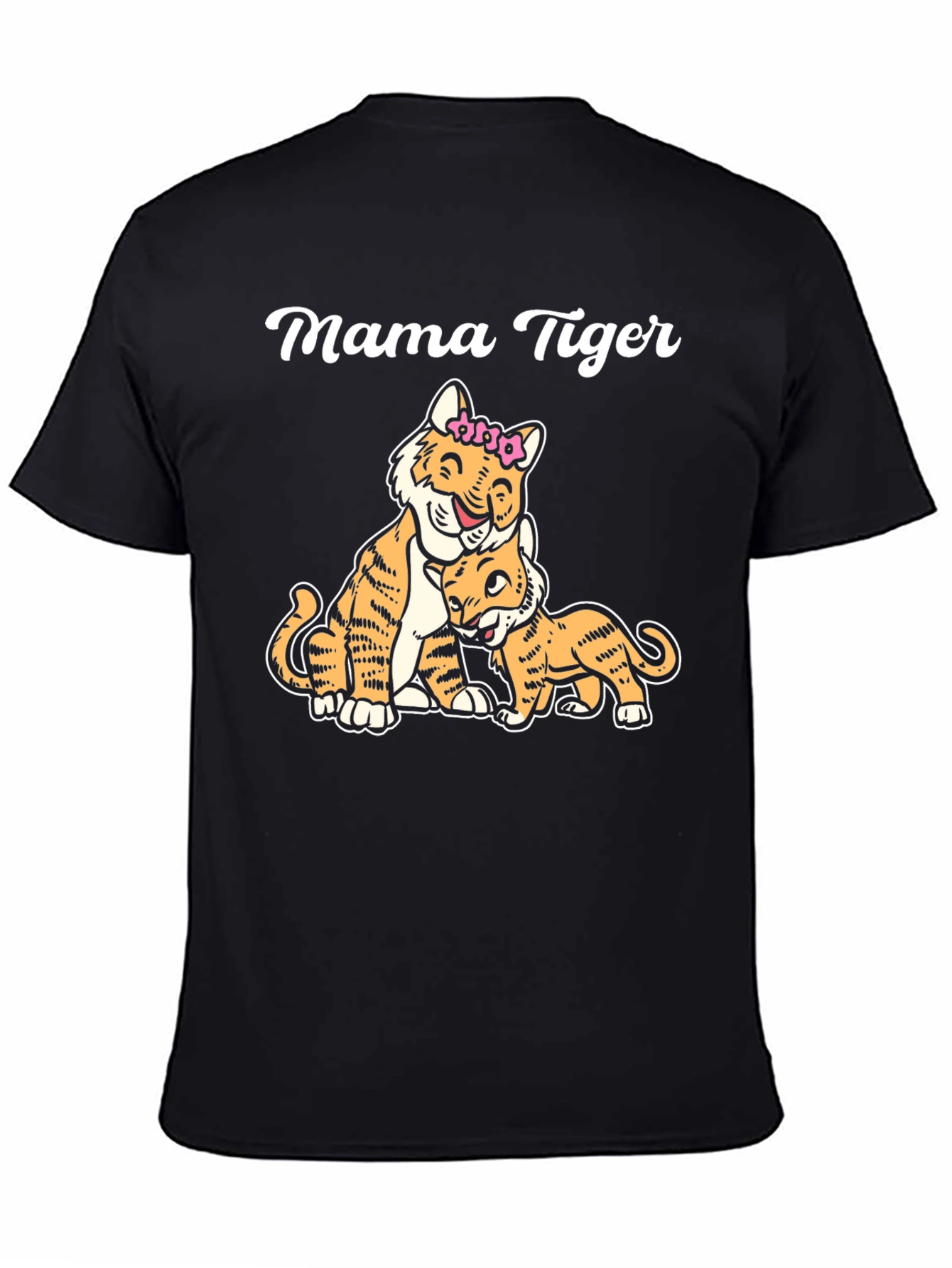Mama Tiger Graphic T-Shirt - Family Love