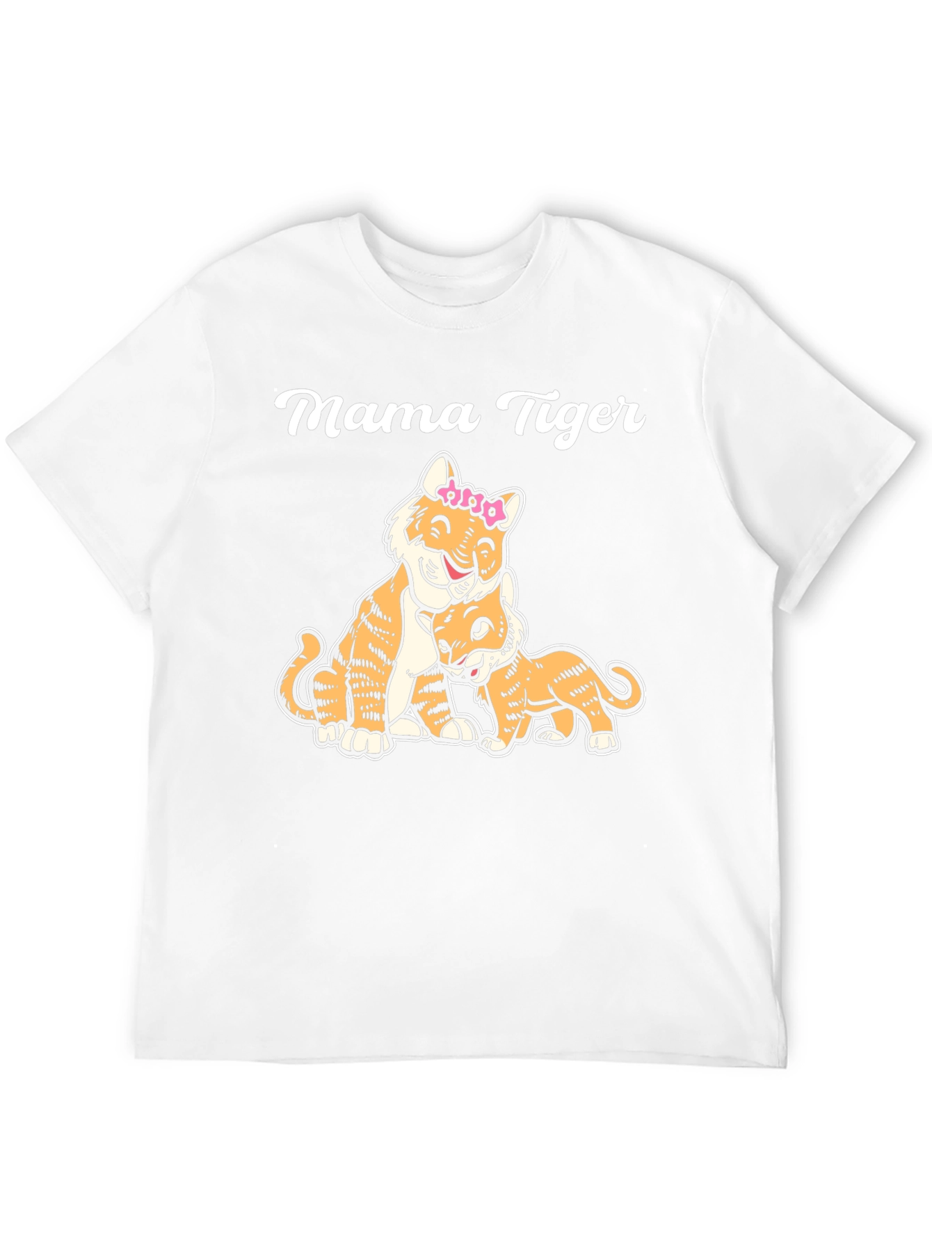 Mama Tiger Graphic T-Shirt - Family Love