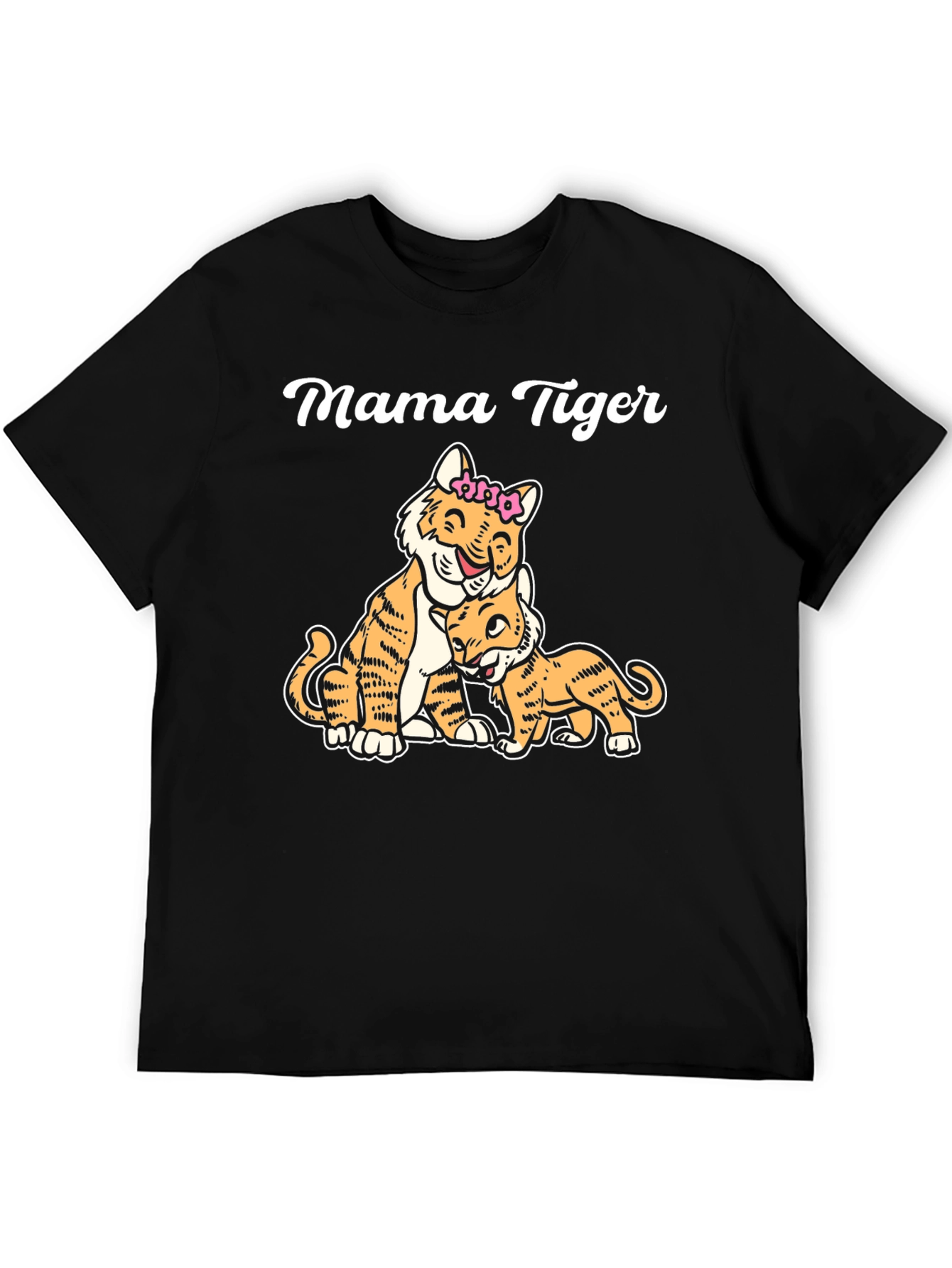 Mama Tiger Graphic T-Shirt - Family Love