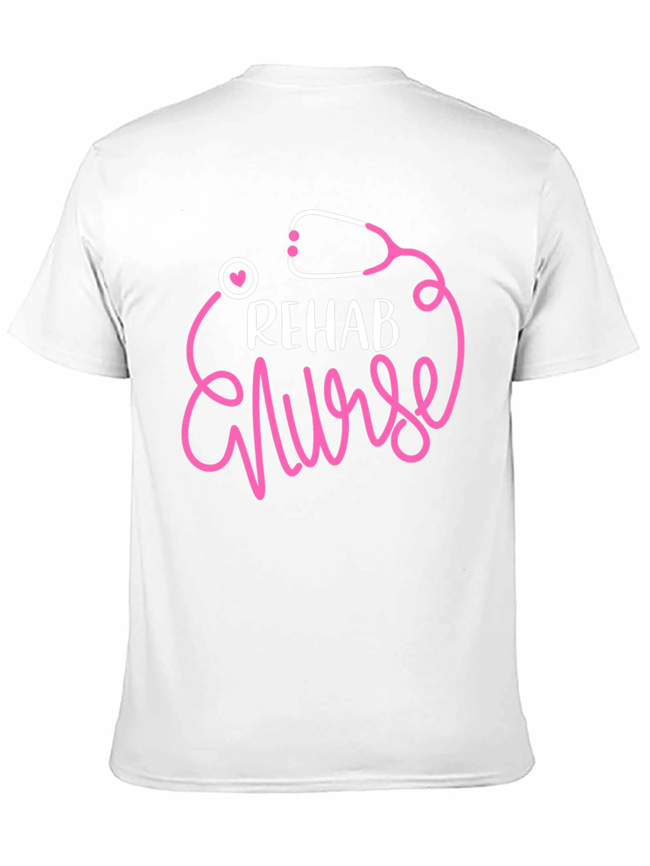 Rehab Nurse Stethoscope T-Shirt