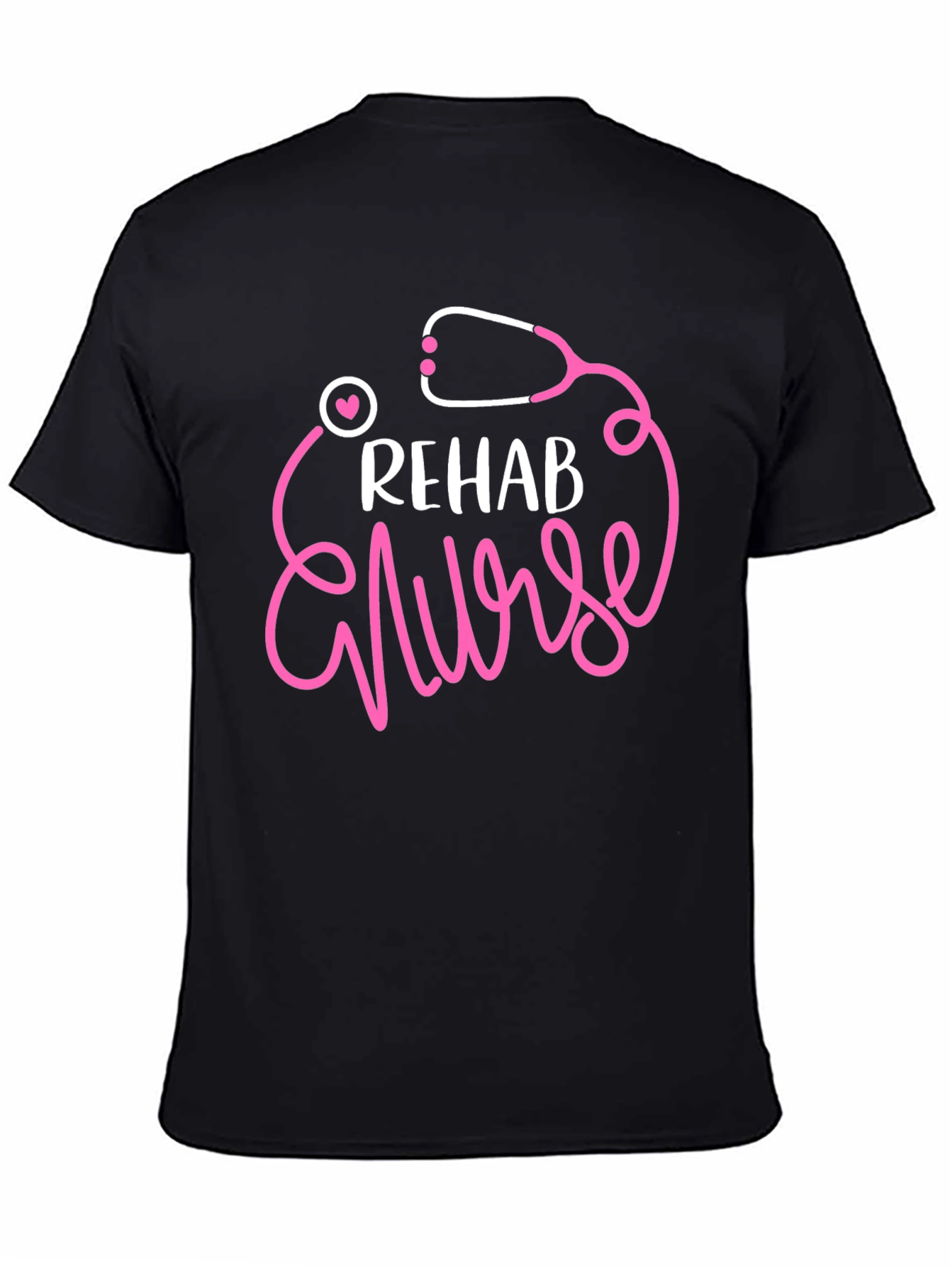 Rehab Nurse Stethoscope T-Shirt