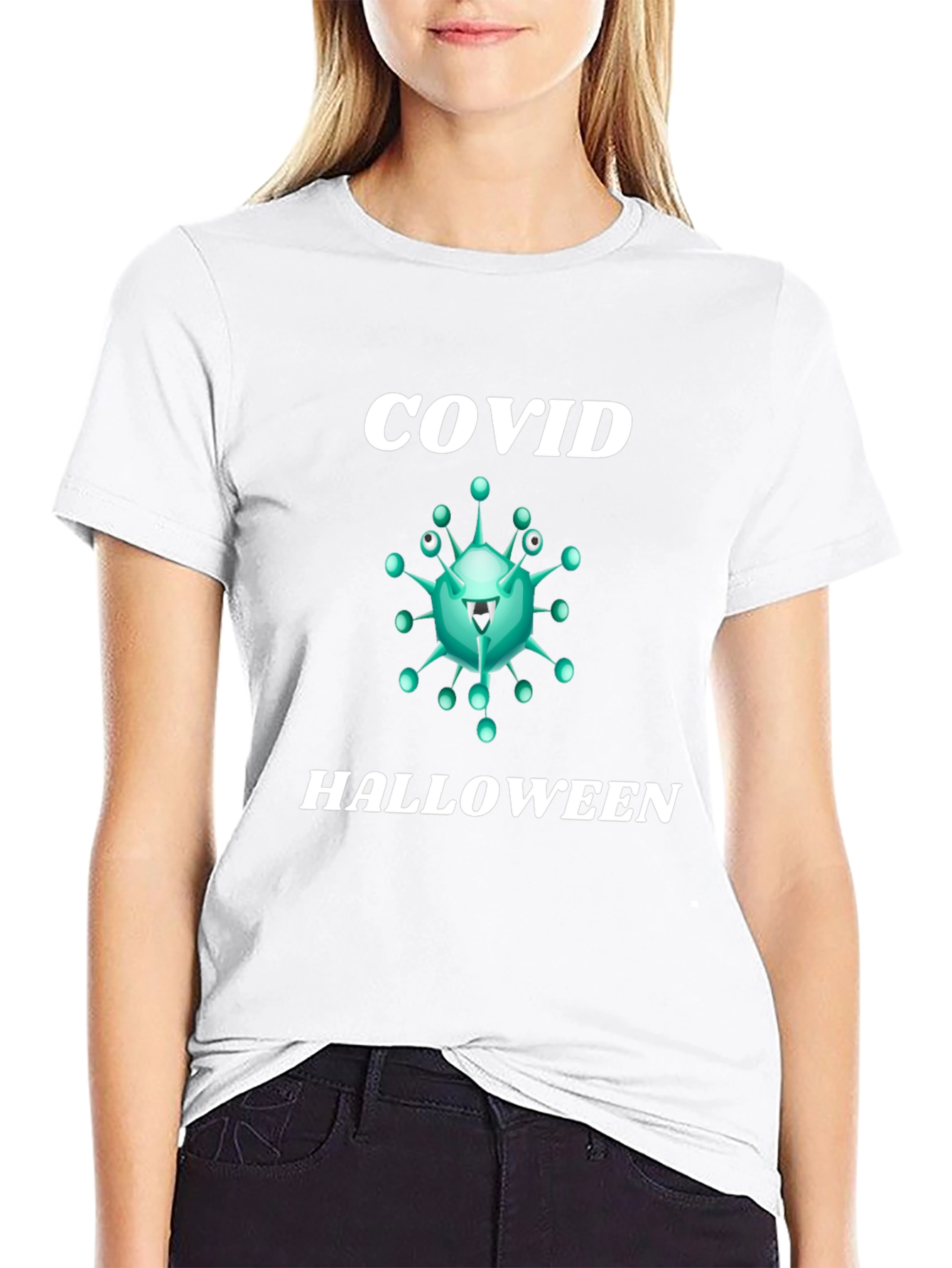 COVID Halloween T-Shirt - Funny Holiday Tee