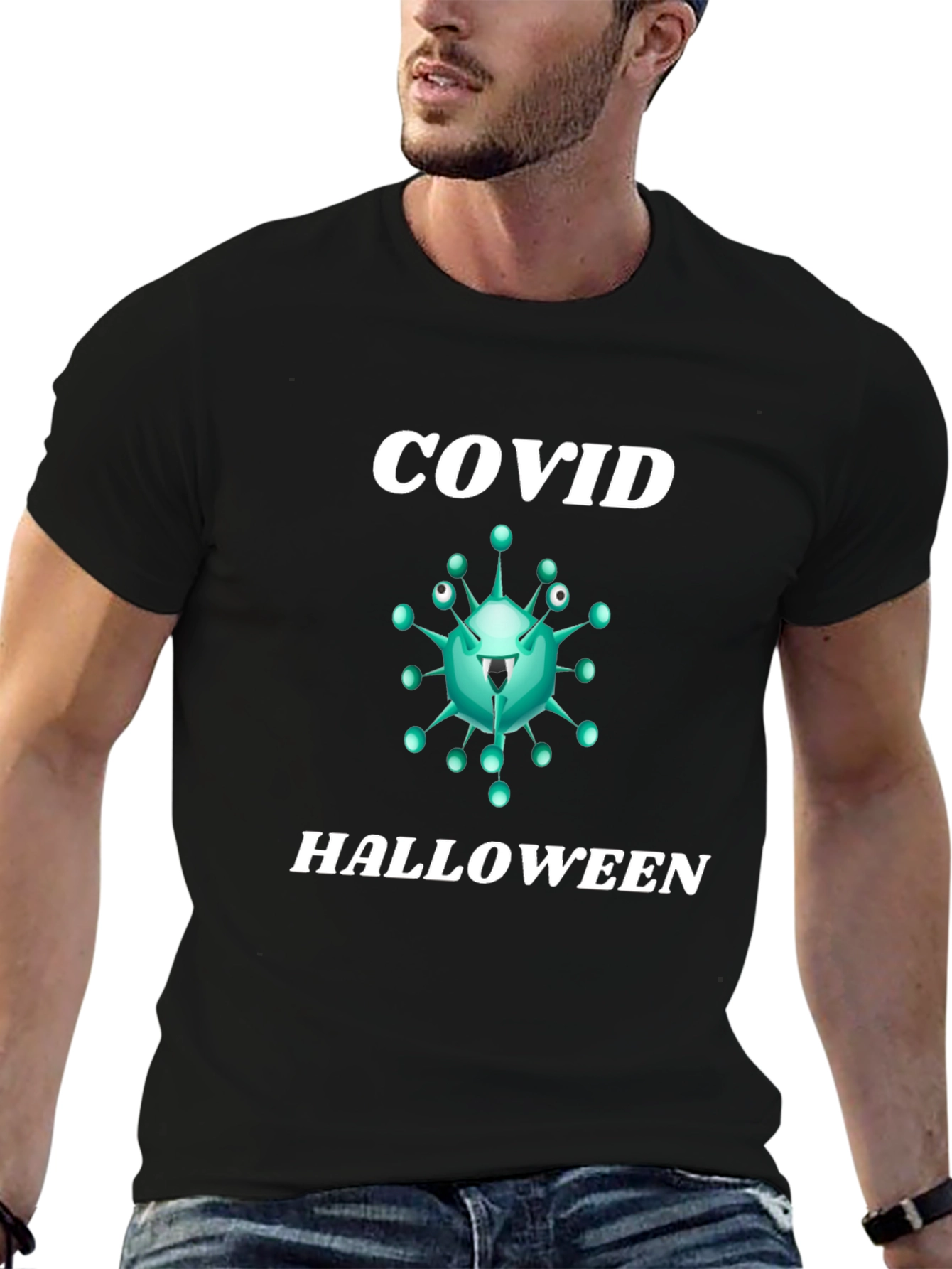 COVID Halloween T-Shirt - Funny Holiday Tee