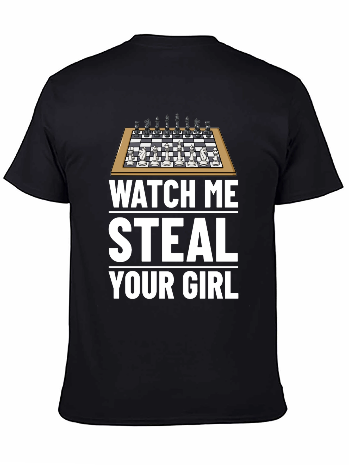 Chess Steal Your Girl Graphic T-Shirt
