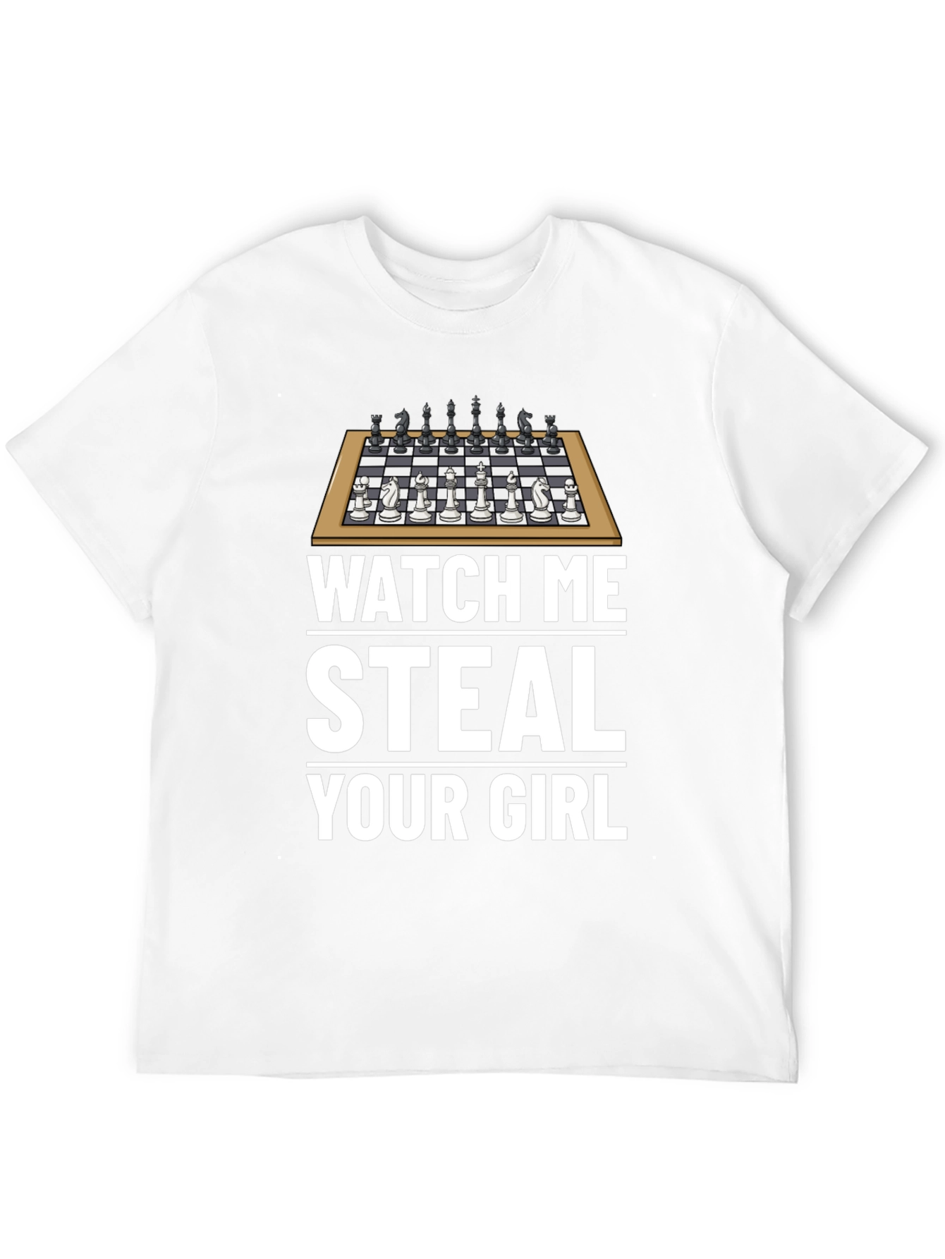 Chess Steal Your Girl Graphic T-Shirt