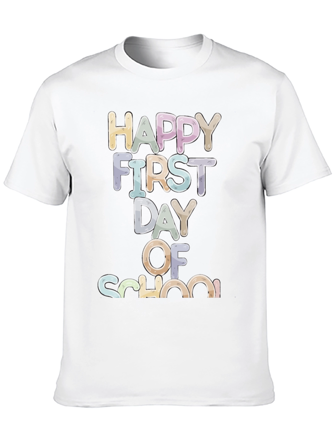 Happy First Day of School T-Shirt