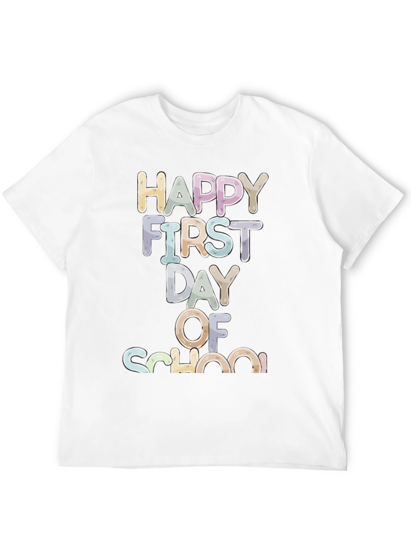 Happy First Day of School T-Shirt