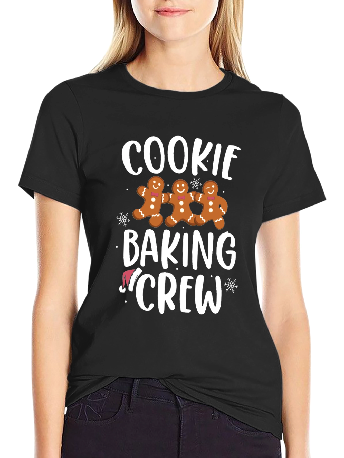 Cookie Baking Crew Holiday T-Shirt