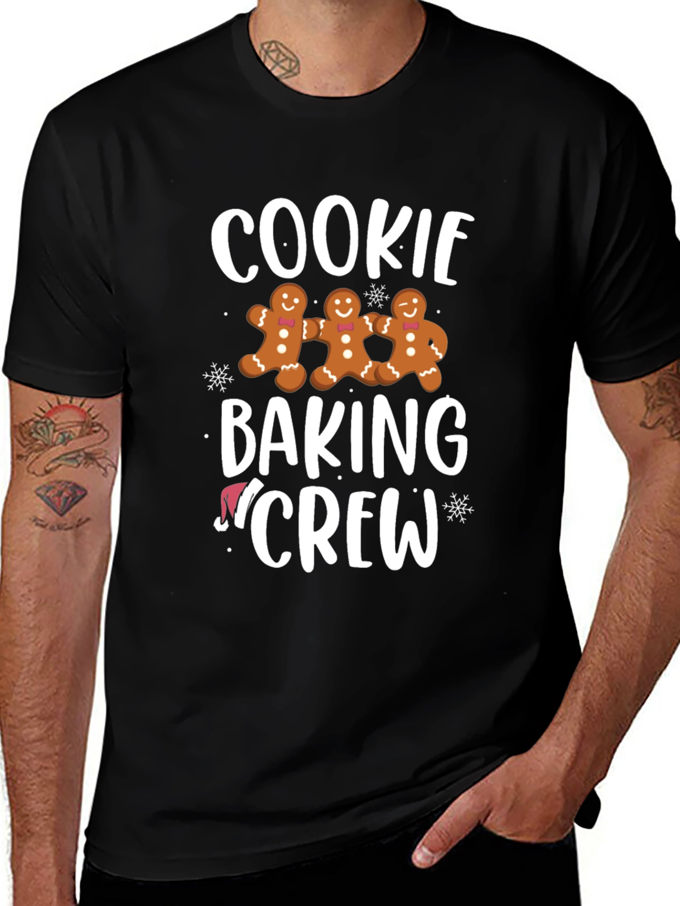 Cookie Baking Crew Holiday T-Shirt