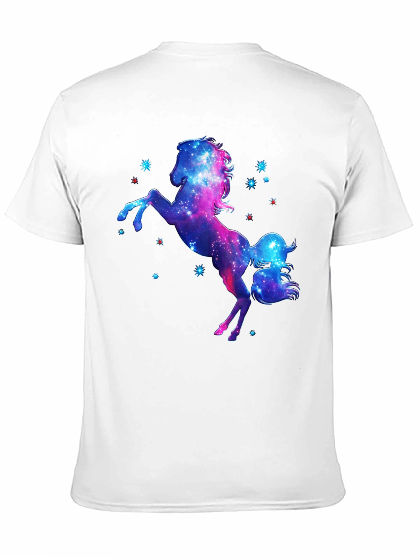 Galaxy Unicorn Black T-Shirt