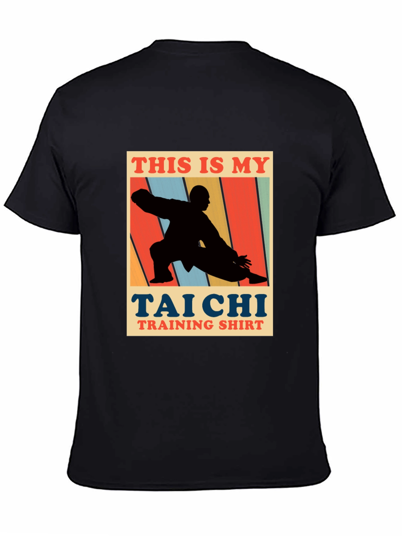 Tai Chi Training Shirt - Retro Martial Arts Tee