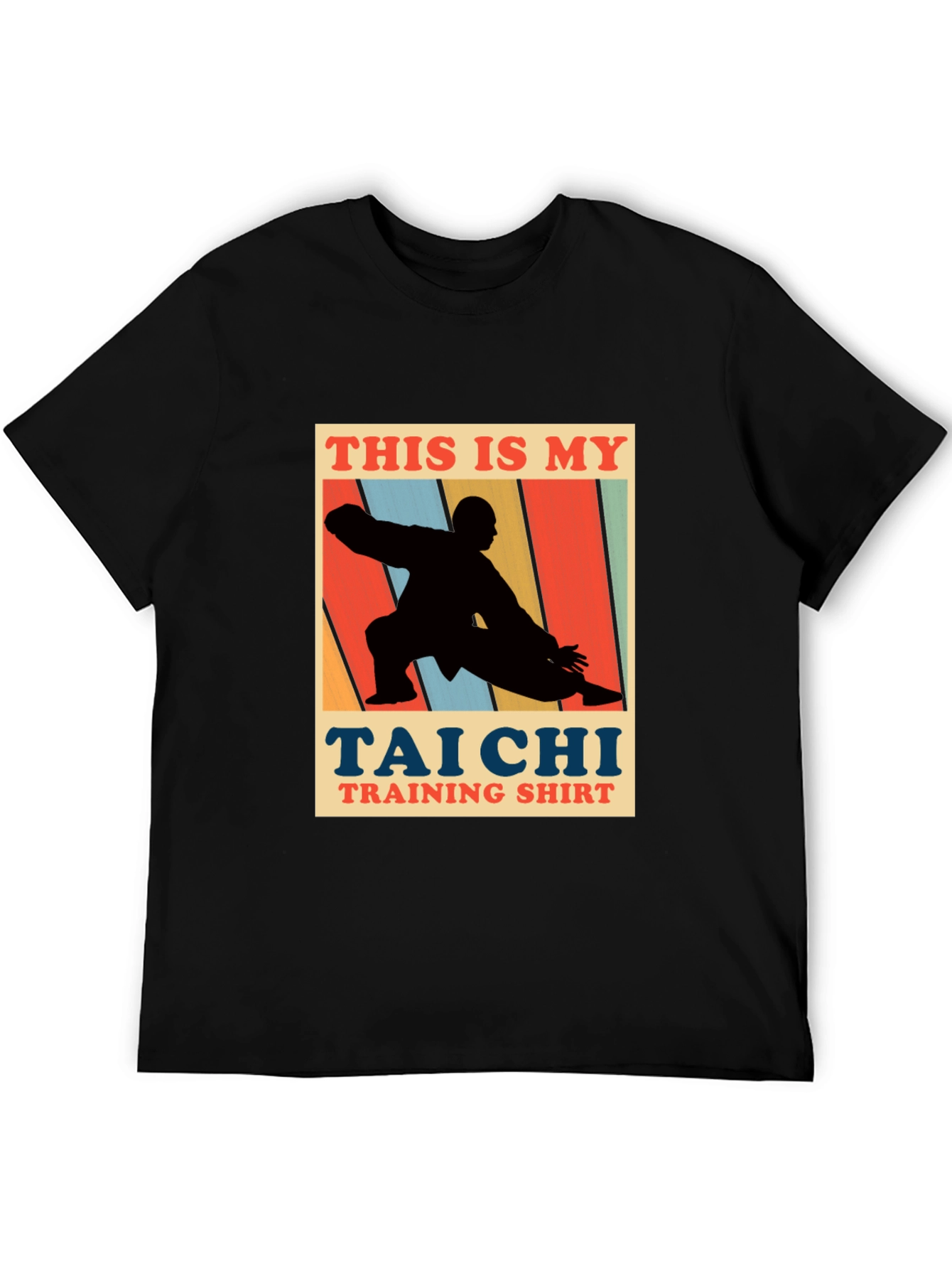 Tai Chi Training Shirt - Retro Martial Arts Tee