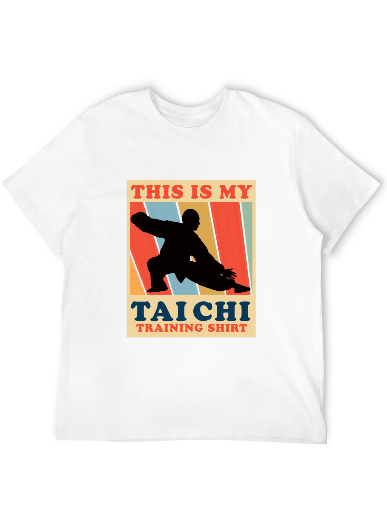 Tai Chi Training Shirt - Retro Martial Arts Tee
