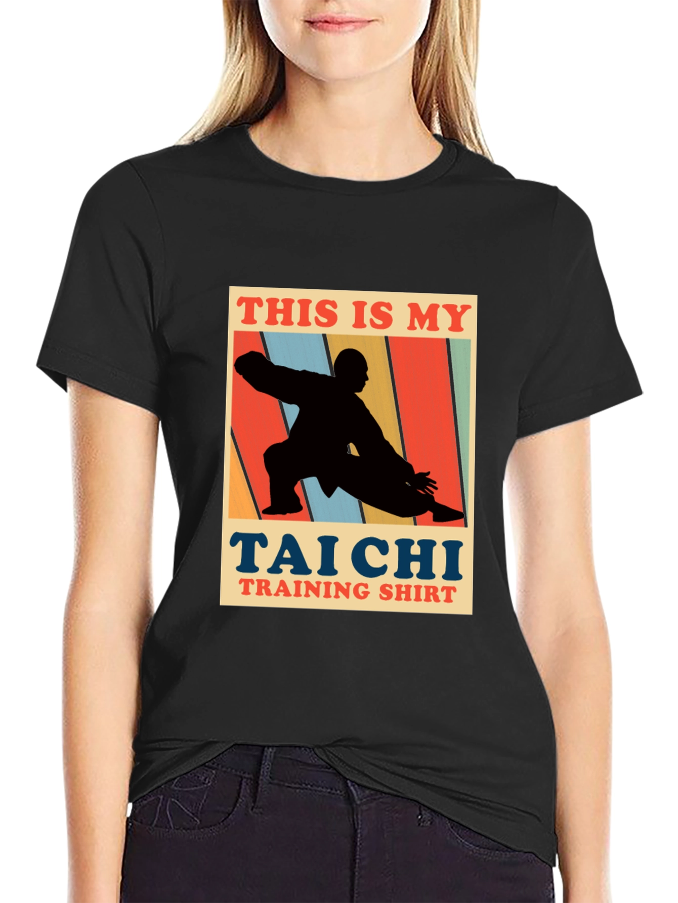 Tai Chi Training Shirt - Retro Martial Arts Tee