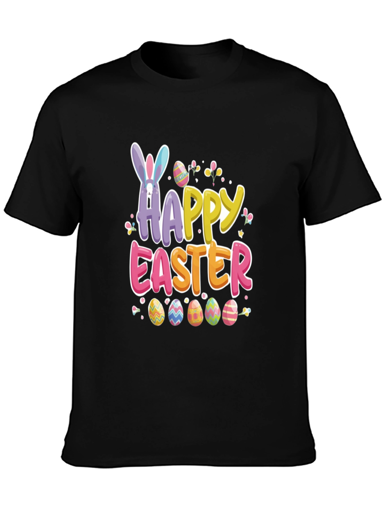 Happy Easter T-Shirt | Easter Bunny & Egg Design