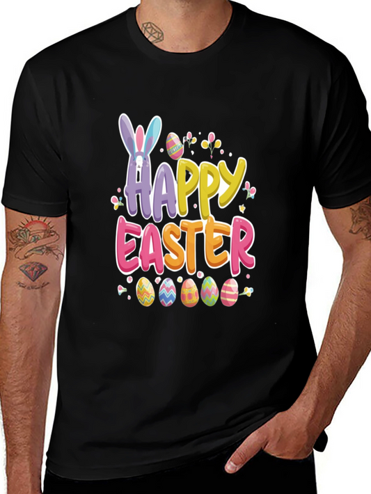 Happy Easter T-Shirt | Easter Bunny & Egg Design