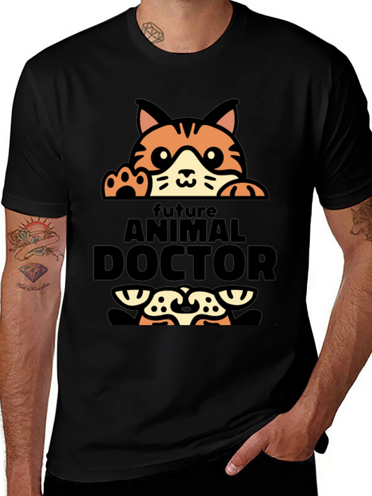 Future Animal Doctor Cat T-Shirt