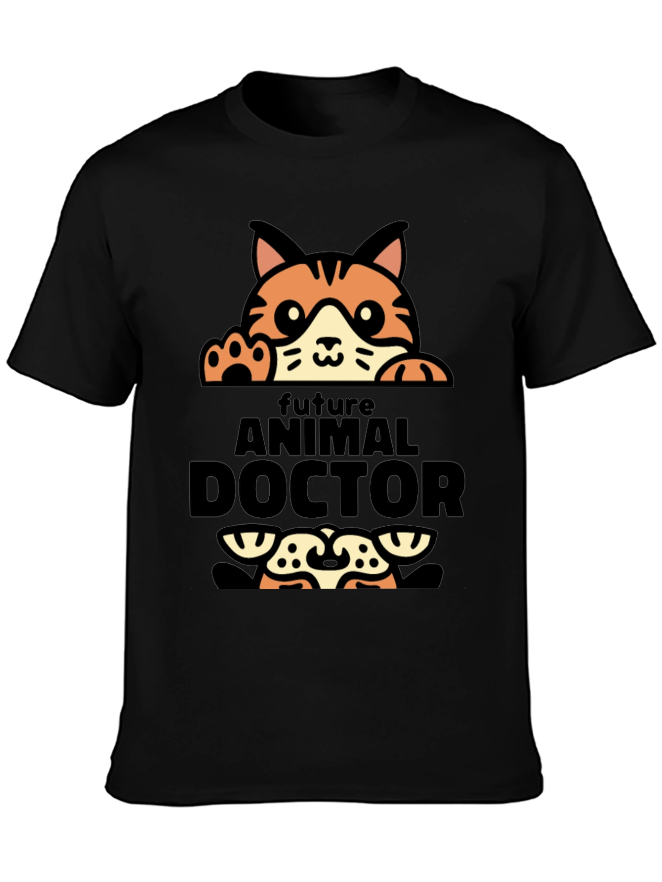 Future Animal Doctor Cat T-Shirt