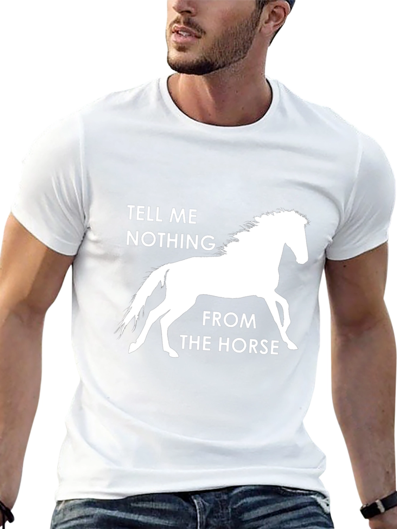 Tell Me Nothing From The Horse Graphic Tee