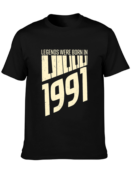 Legends Were Born in 1991 Piano T-Shirt