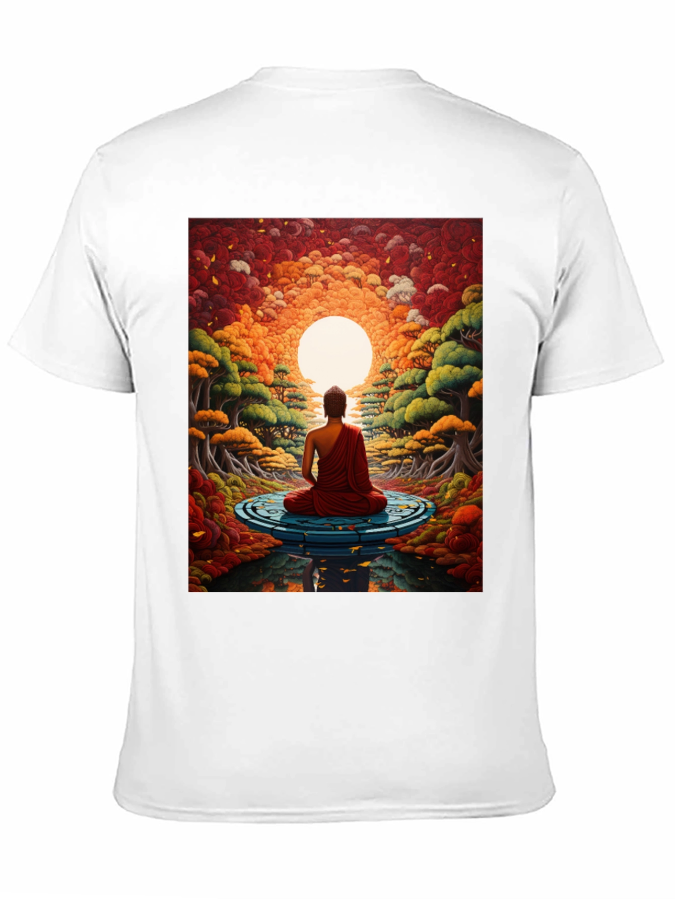 Meditative Buddha Graphic Tee
