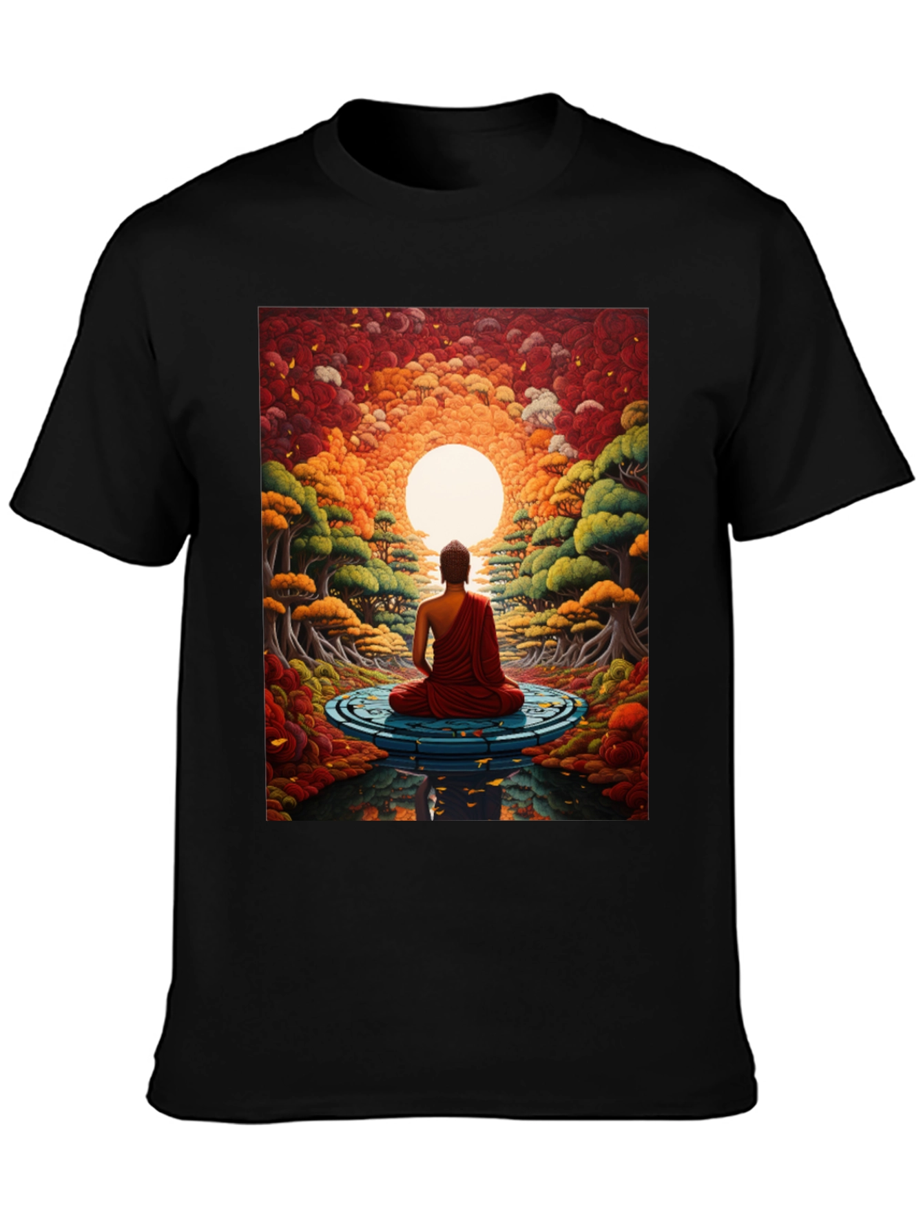 Meditative Buddha Graphic Tee