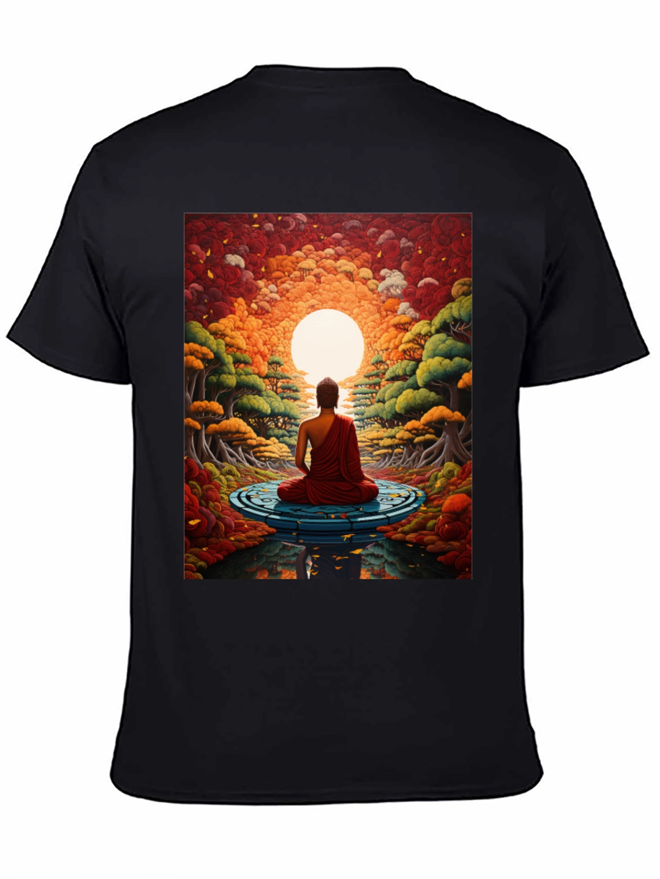 Meditative Buddha Graphic Tee