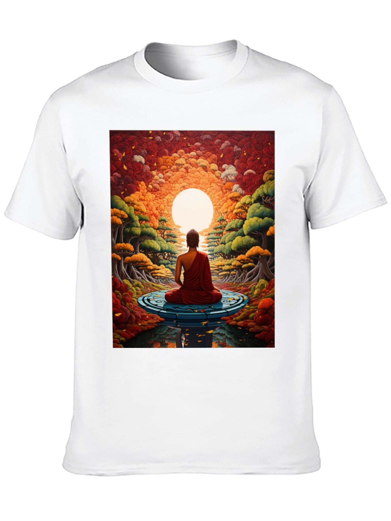 Meditative Buddha Graphic Tee