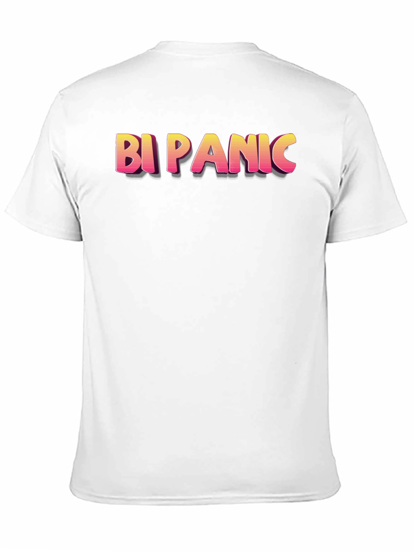Bi Panic Graphic T-Shirt - Casual Unisex Tee