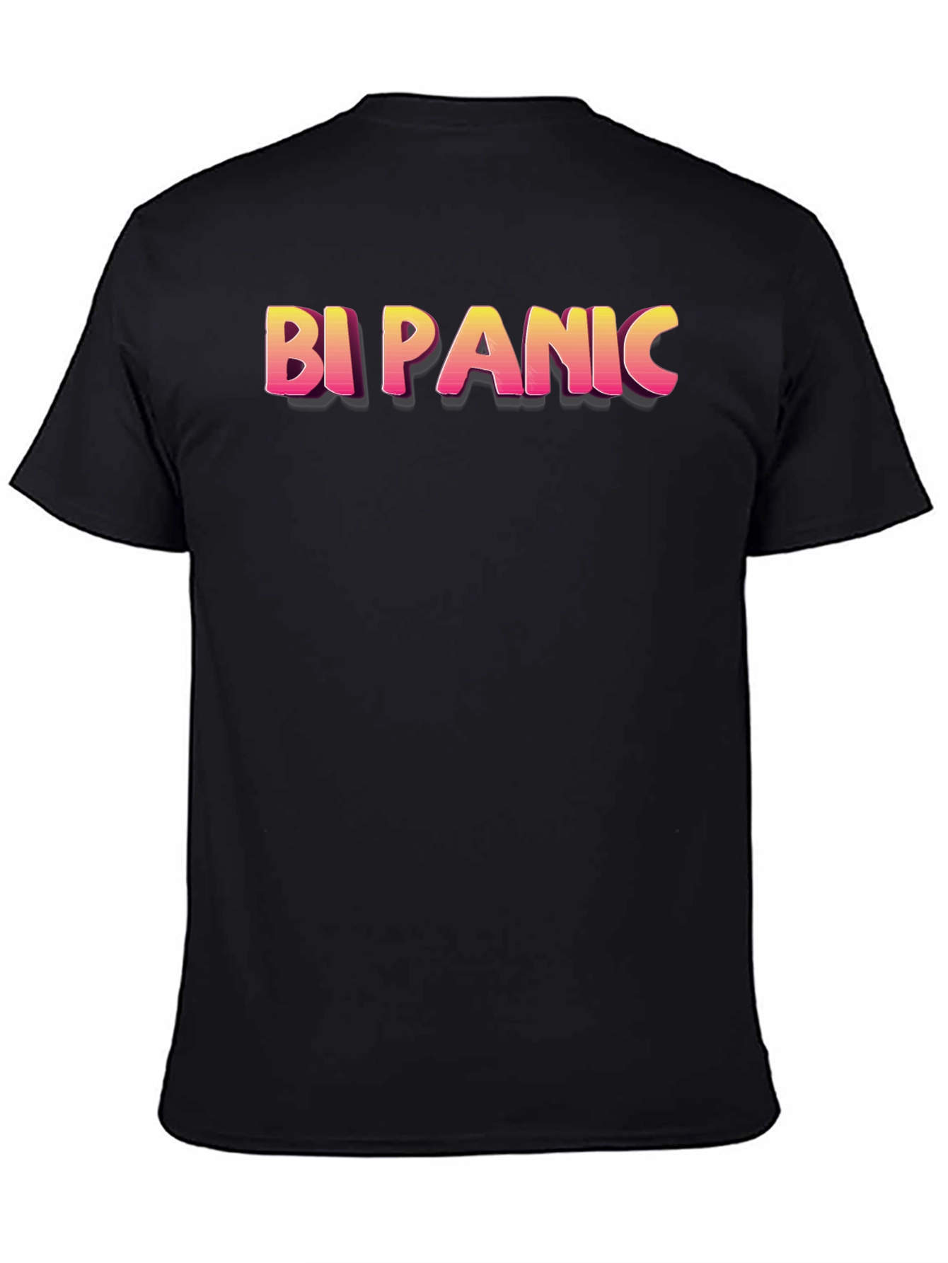 Bi Panic Graphic T-Shirt - Casual Unisex Tee