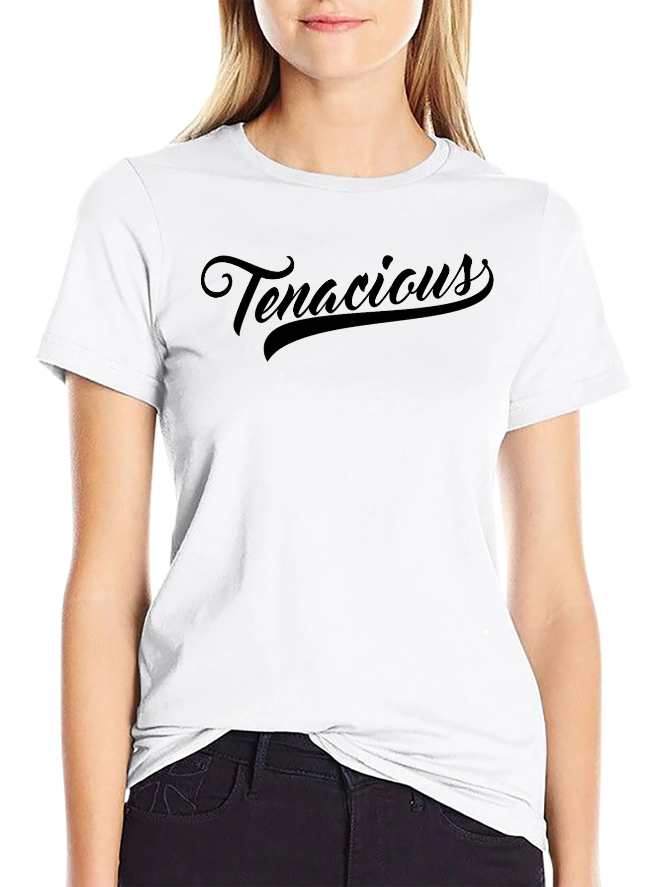 Tenacious Graphic Tee - Classic Black T-Shirt